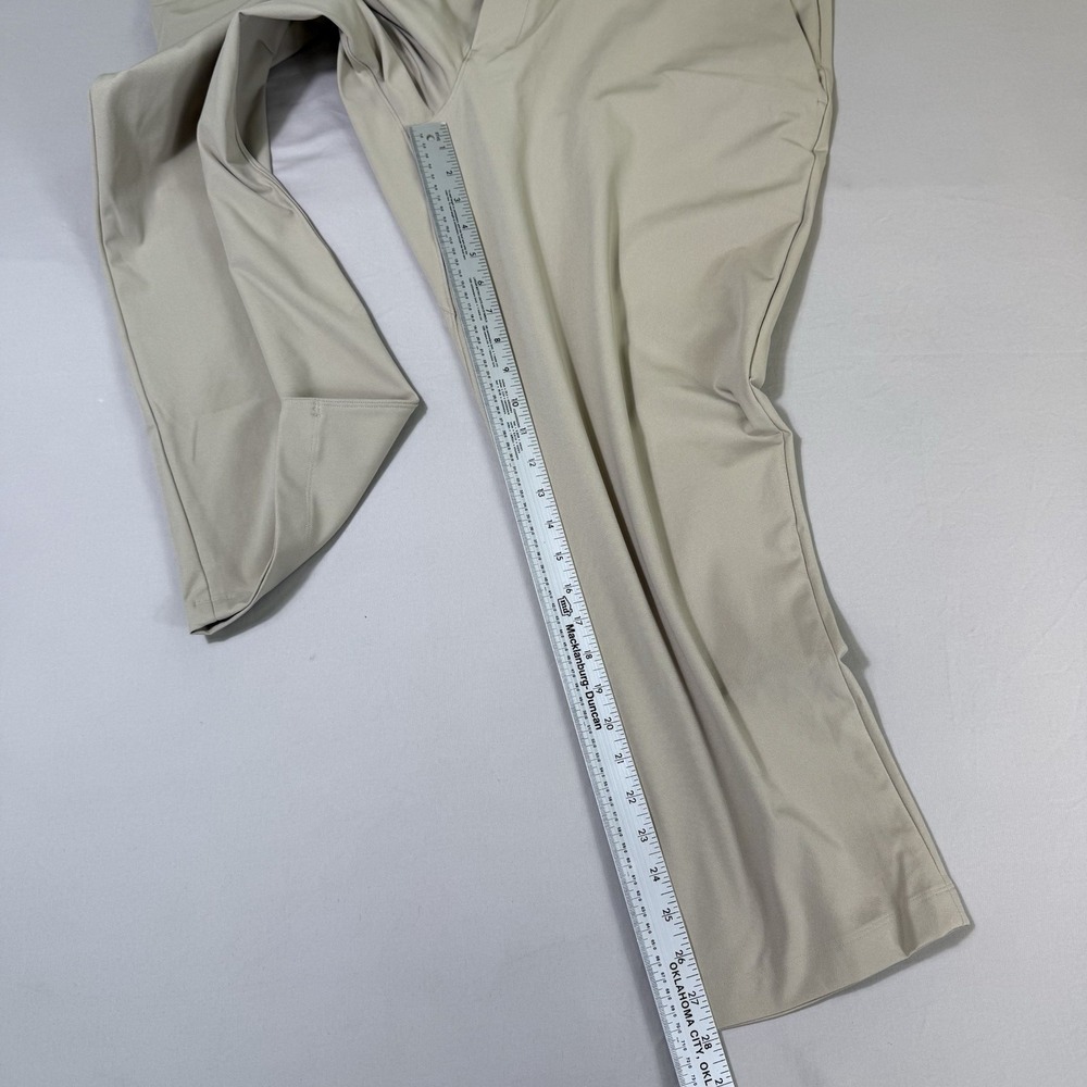 Lululemon‎ Commission Pants Mens 40x28 5 Pocket Chino Beige Performance Stretch - Picture 9 of 16